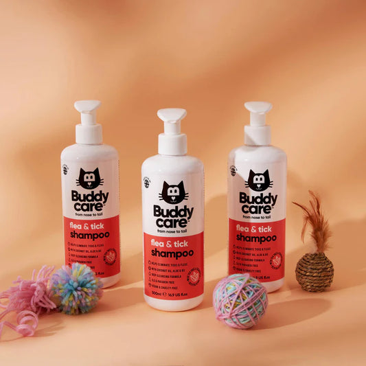Buddycare Cat Flea Shampoo 500ml