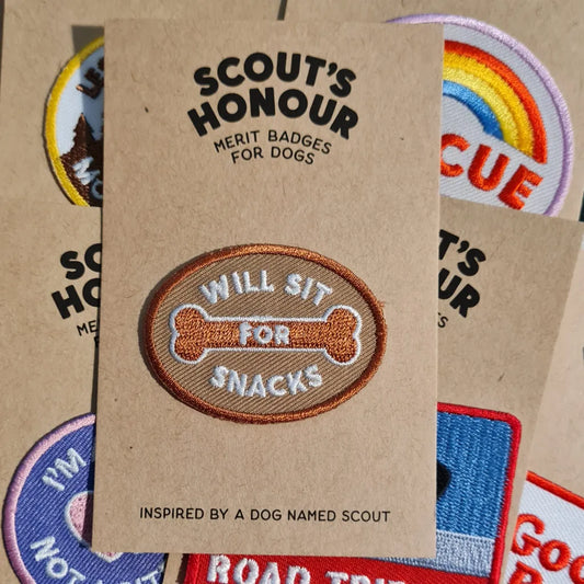 Scouts Honour Merit Badge - Will Sit For Snacks