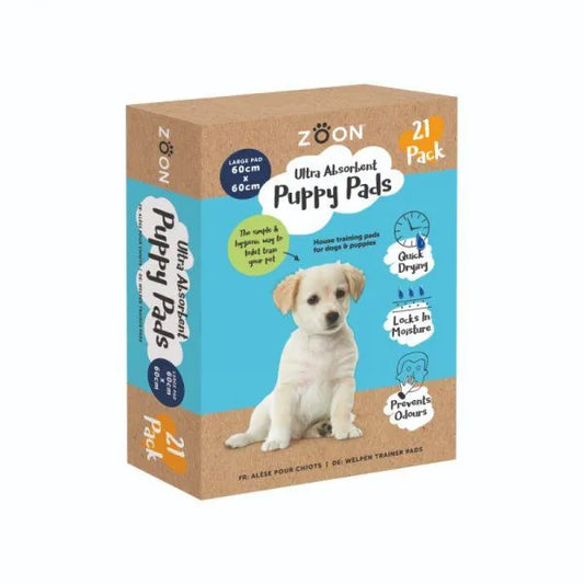 Zoon Ultra Puppy Pads - 21 Pack