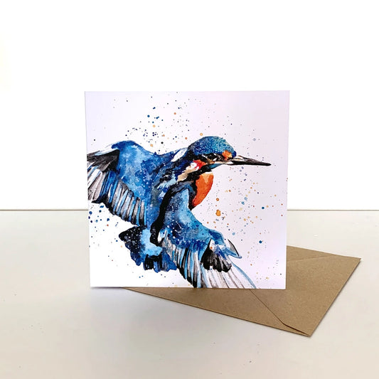 Lobi Kingfisher Card