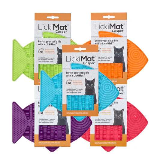 Lickimat Casper for Cats - Multiple Colour Options