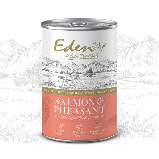 Eden Gourmet Wet Dog Food Salmon & Pheasant 400g