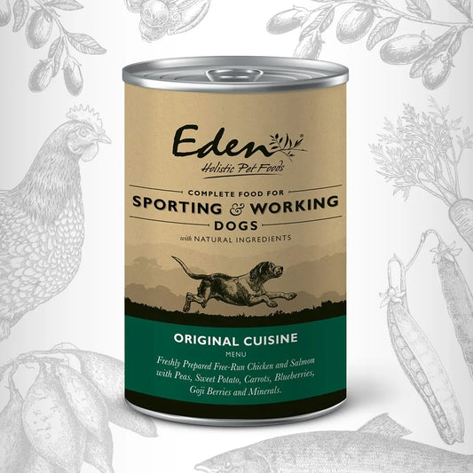 Eden Wet Dog Food Original Working Dogs 400g