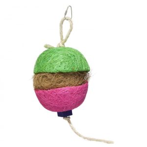 Beaks Forager Toy - Coco Colour Puff